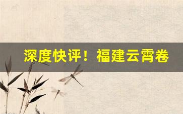 深度快评！福建云霄卷烟股份有限公司“当机立决”