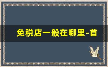 免税店一般在哪里-首都机场t3免税店必买