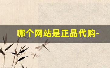 哪个网站是正品代购-网上全球代购是正品吗