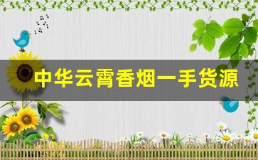 中华云霄香烟一手货源-云霄香烟哪一款销量最好