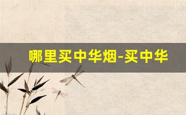 哪里买中华烟-买中华烟从哪里买价格最低