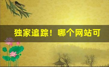 独家追踪！哪个网站可以买到正品香烟“从未谋面”